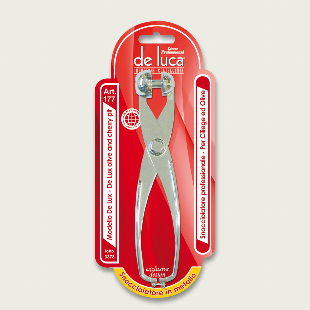 De Luca snocciolatore professionale per ciliegie e olive