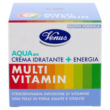 VENUS AQUA24 CREMA IDRATANTE MULTIVITAMINICA 50 ML.