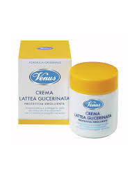 Venus Viso Crema Lattea Glicerina Protettiva Emolliente 50 Ml