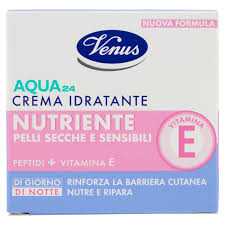 VENUS AQUA24 CREMA IDRATANTE NUTRIENTE VITAMINA E 50 ML.