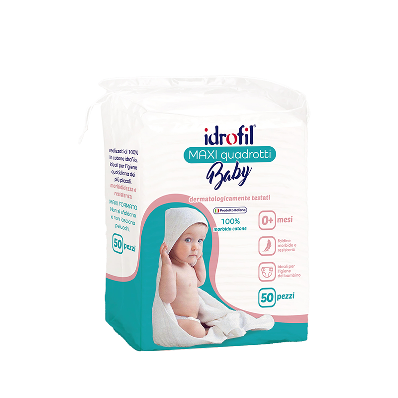 Idrofil MAXI Quadrotti Baby x 60